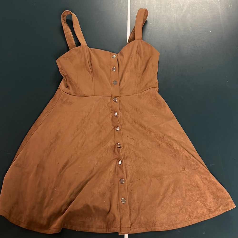 Brown Mini Dress